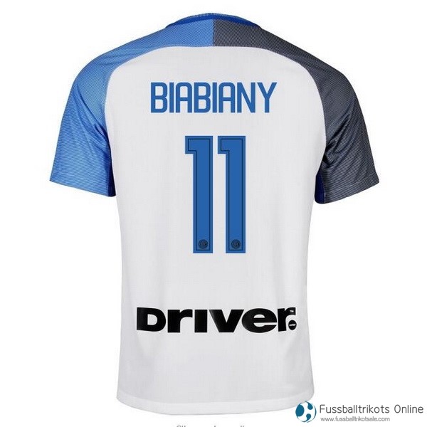 Inter Milan Trikot Auswarts Biabiany 2017-18 Fussballtrikots Günstig